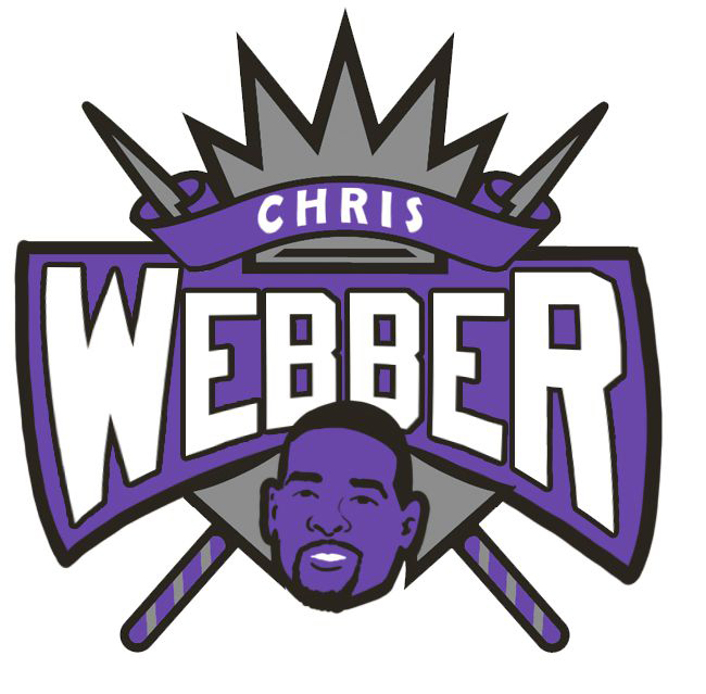 Sacramento Kings Chris Webber Logo DIY iron on transfer (heat transfer) Sacramento Kings Chris Webber Logo DIY iron on transfer (heat transfer)